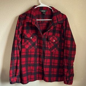 Stillwater supply co Buffalo plaid fleece shirt